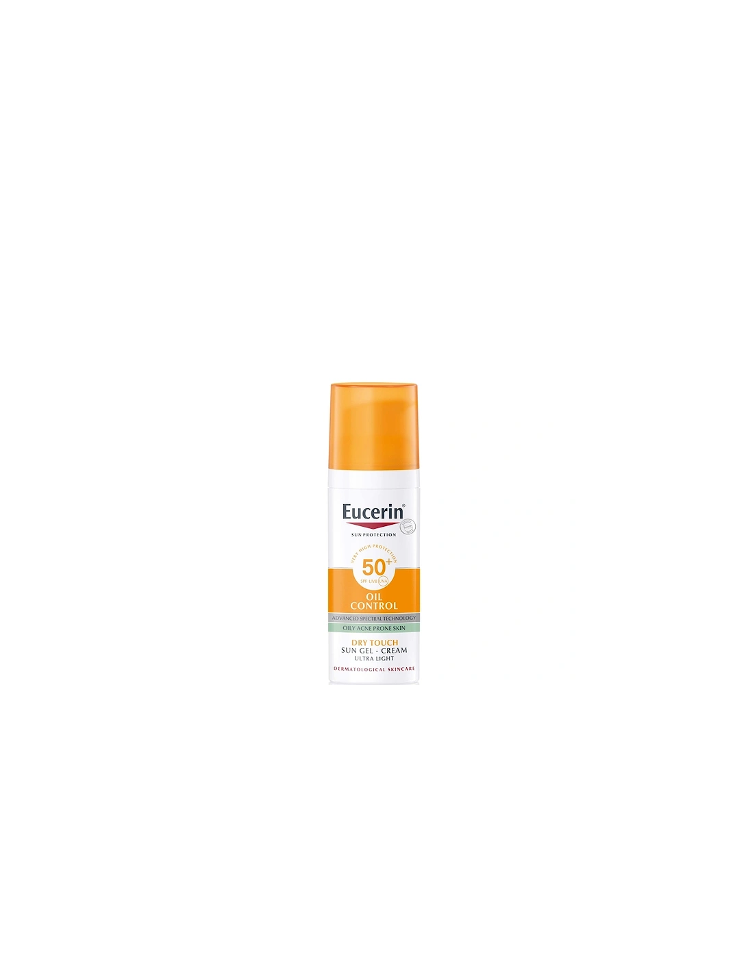 Sun Face Oil Control Sun Gel-Cream Dry Touch SPF50+ 50ml - Eucerin, 2 of 1