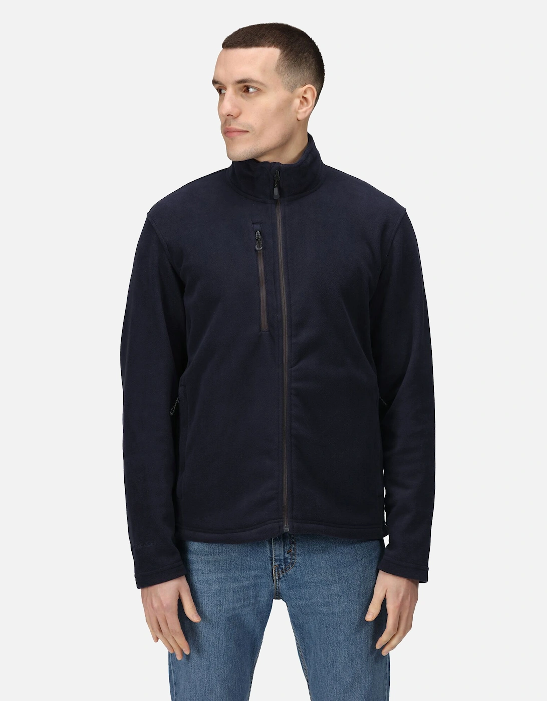 Mens Honesty Made Recycled Fleece Jacket