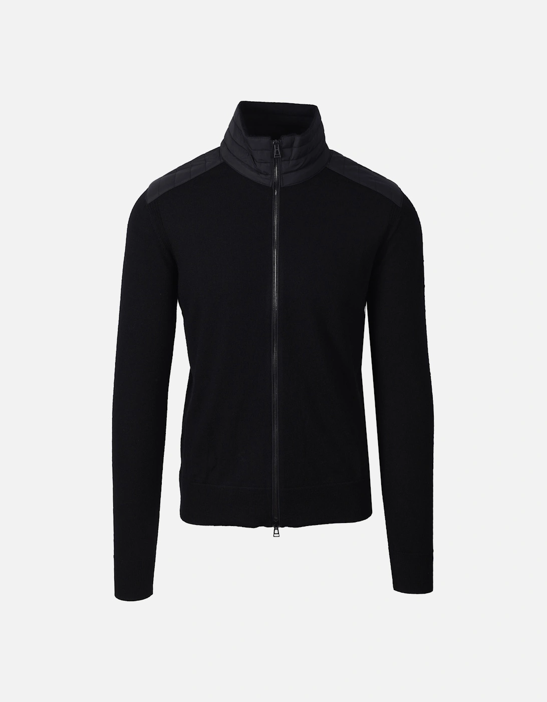 Kelby Full Zip Knitwear Black, 5 of 4