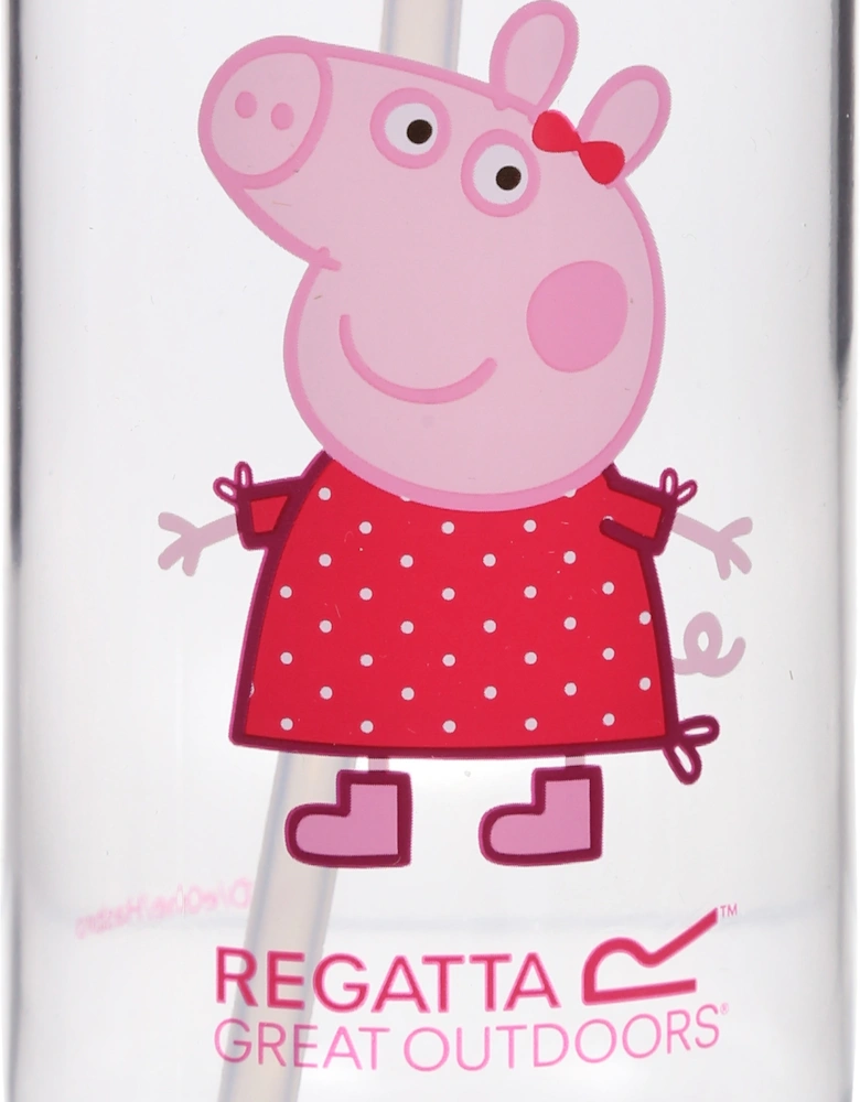 Childrens/Kids Logo Peppa Pig Tritan Water Bottle