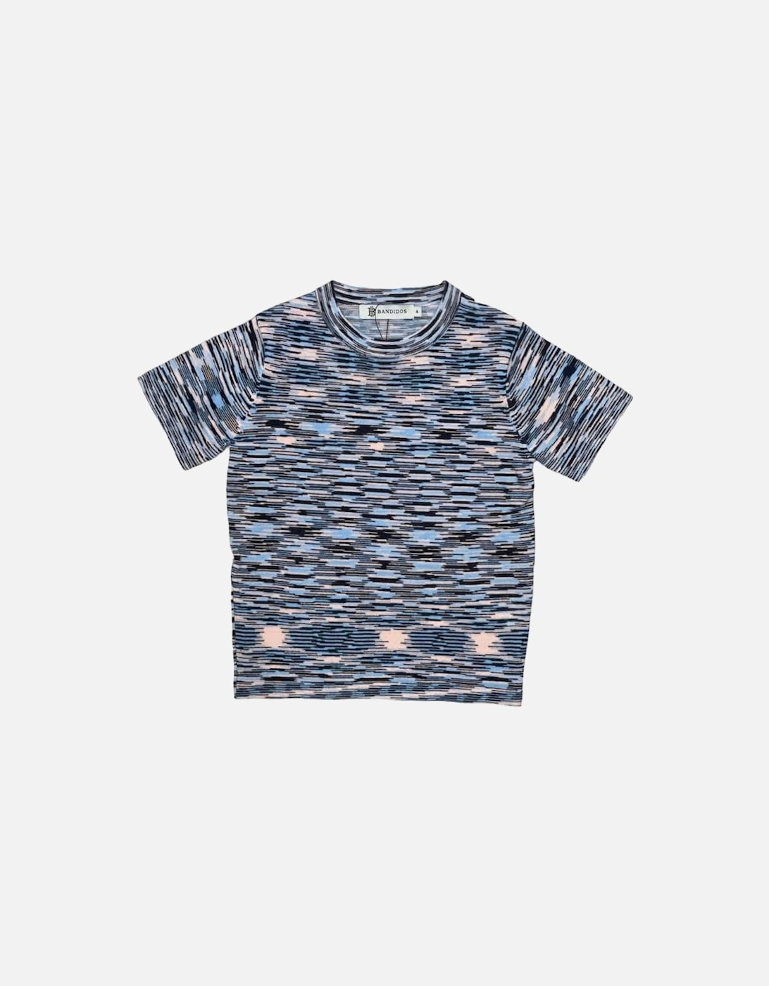 Boys Blue Space-Dye T-Shirt, 2 of 1