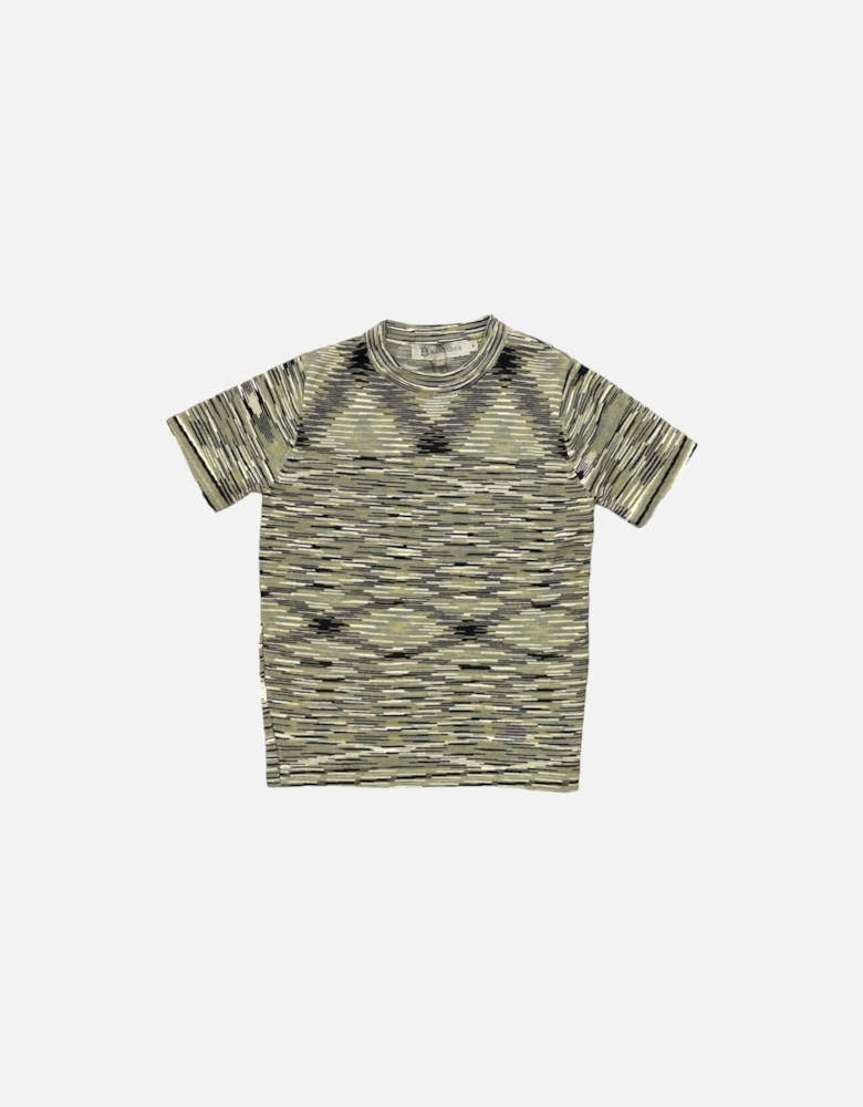 Boys Green Space-Dye T-Shirt