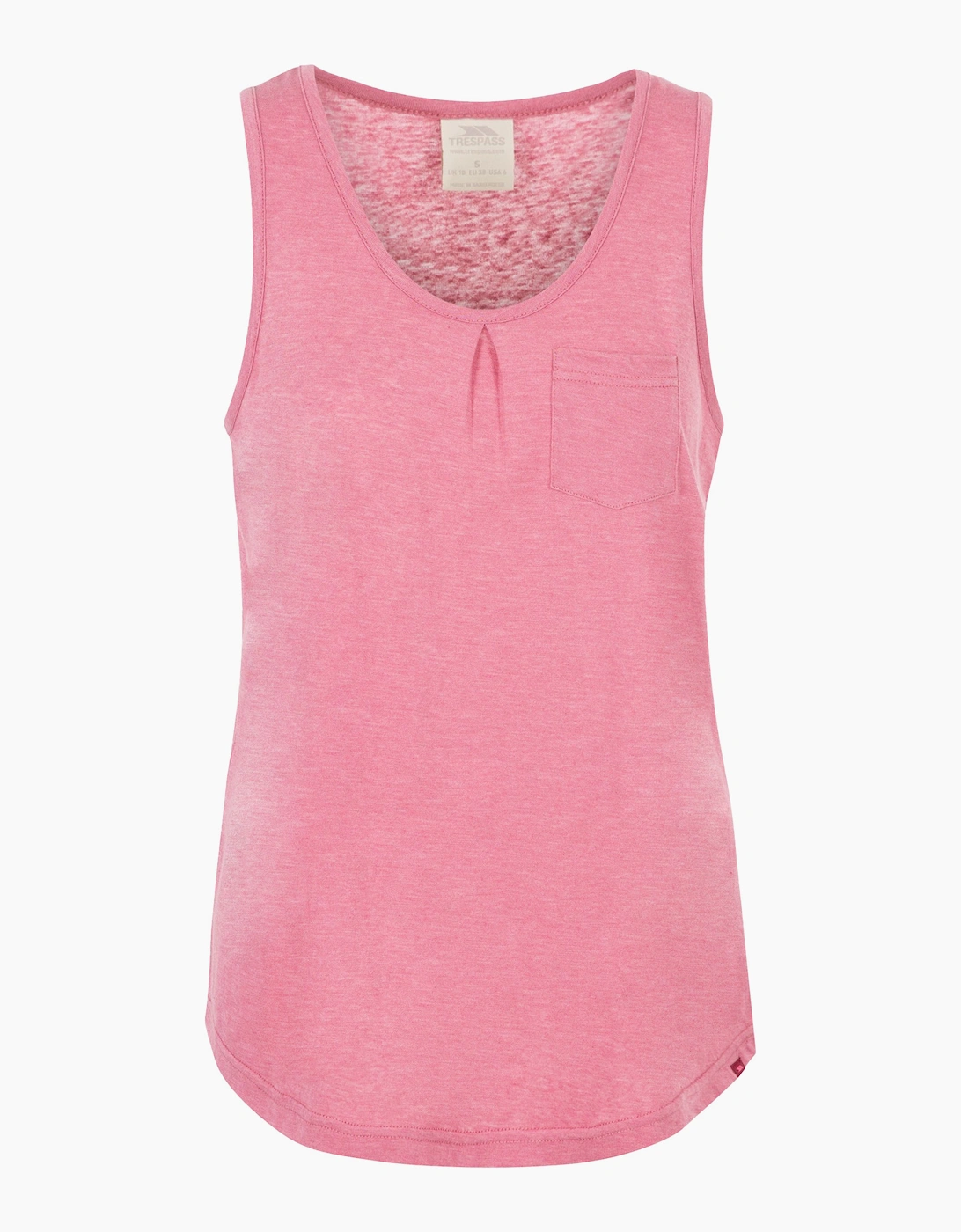 Trespass Women's Pink / Fidget Sleeveless Vest  12 M