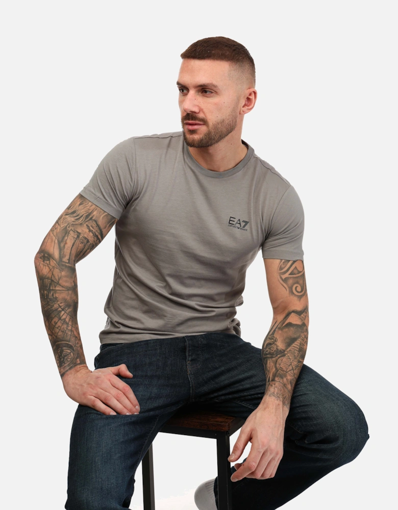 Mens Regular Fit Logo Print T-Shirt