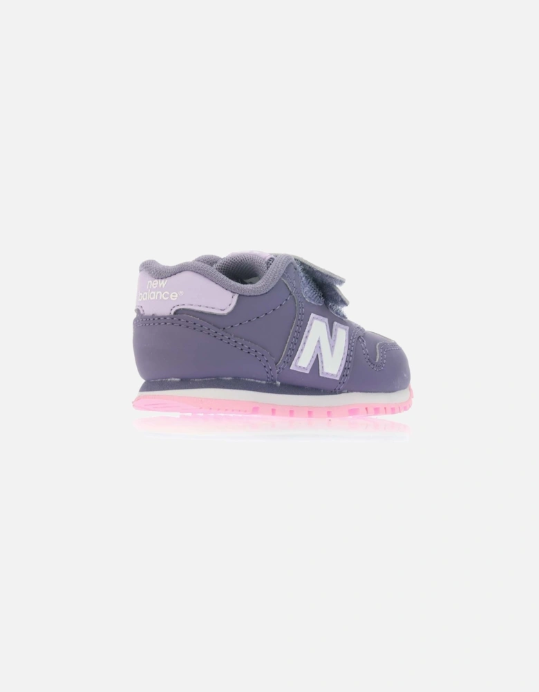 Girls 500 Hook and Loop Trainers