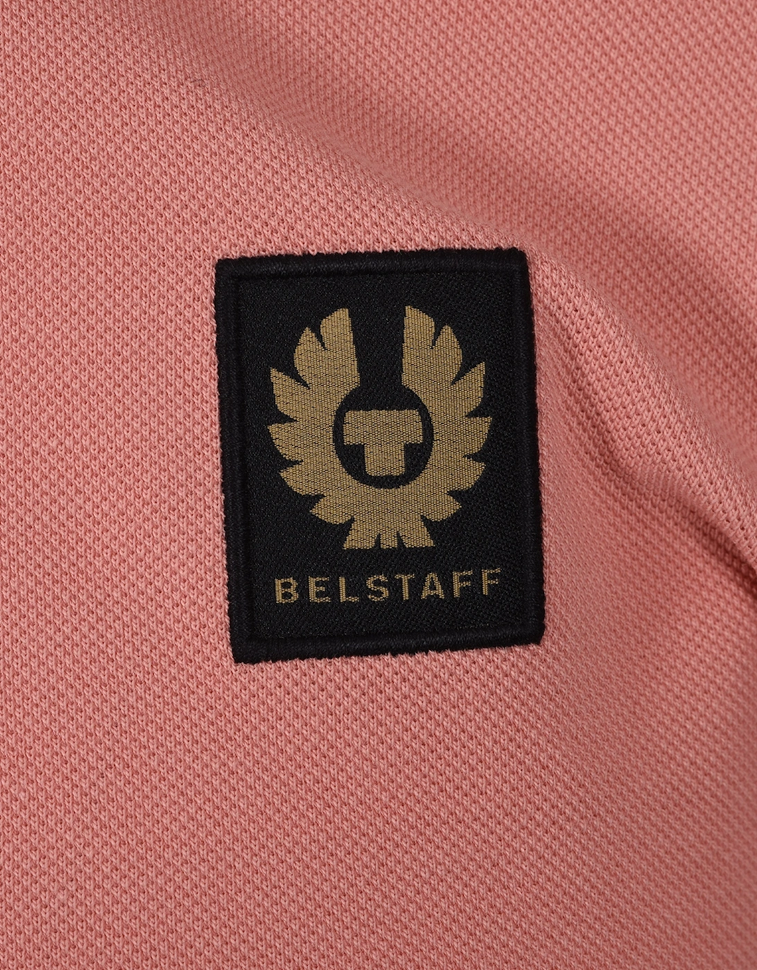 Tipped Polo Rust Pink