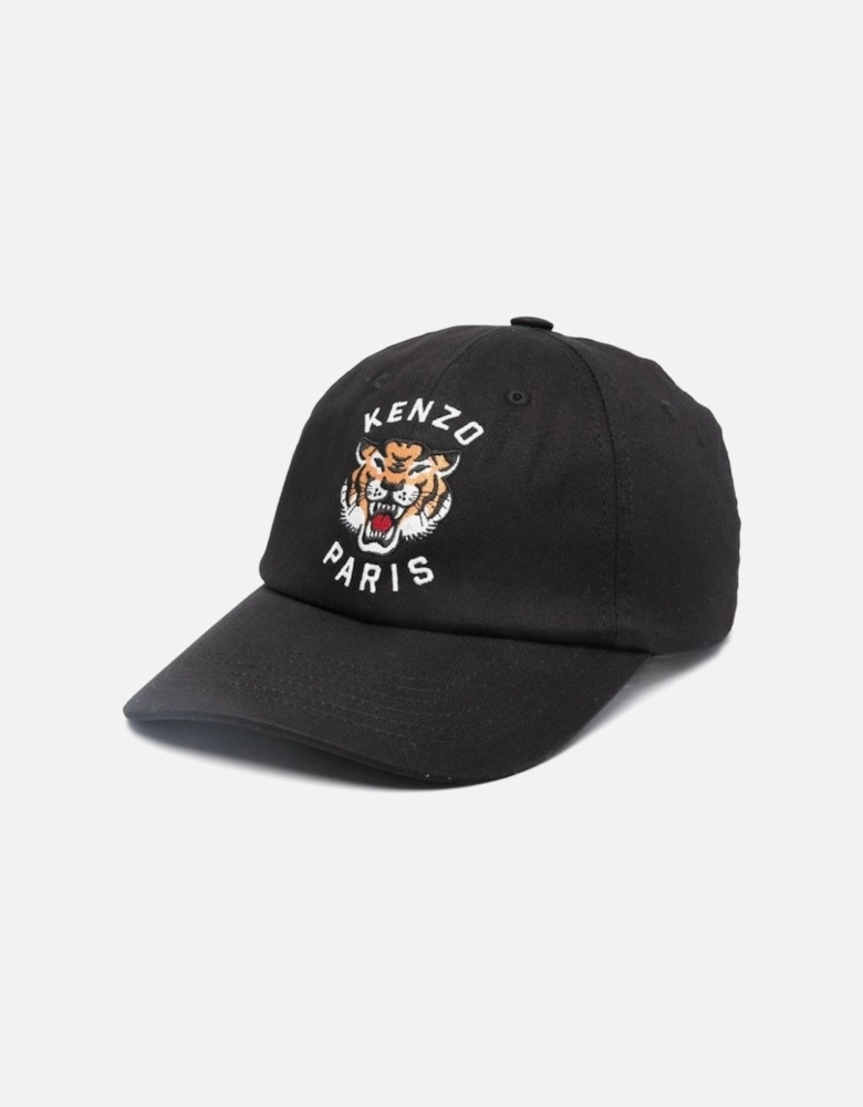 Varsity Tiger Cap Black