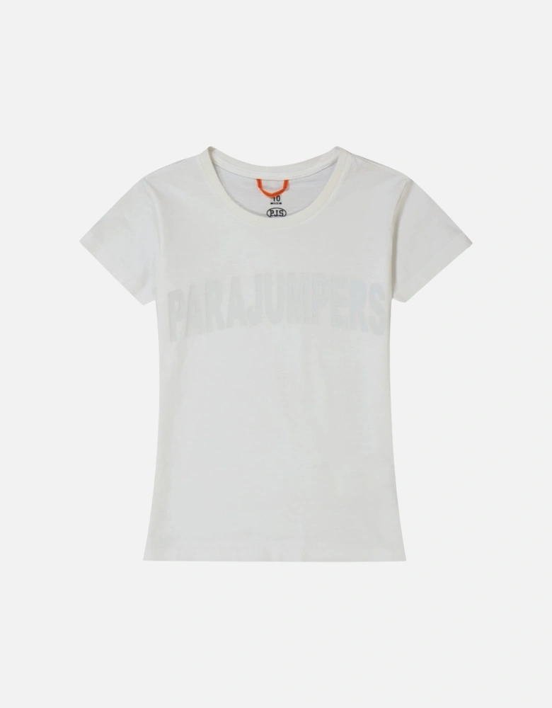 Cristie Brand Logo Off-White T-shirt