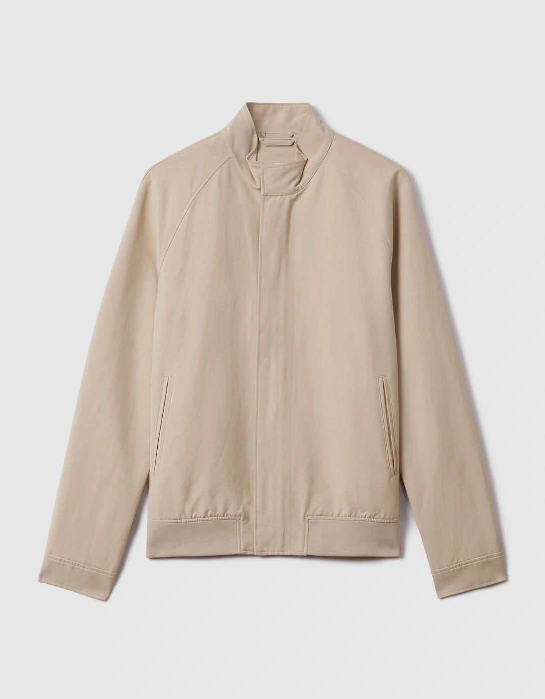 Cotton Blend Zip-Through Jacket, 2 of 1