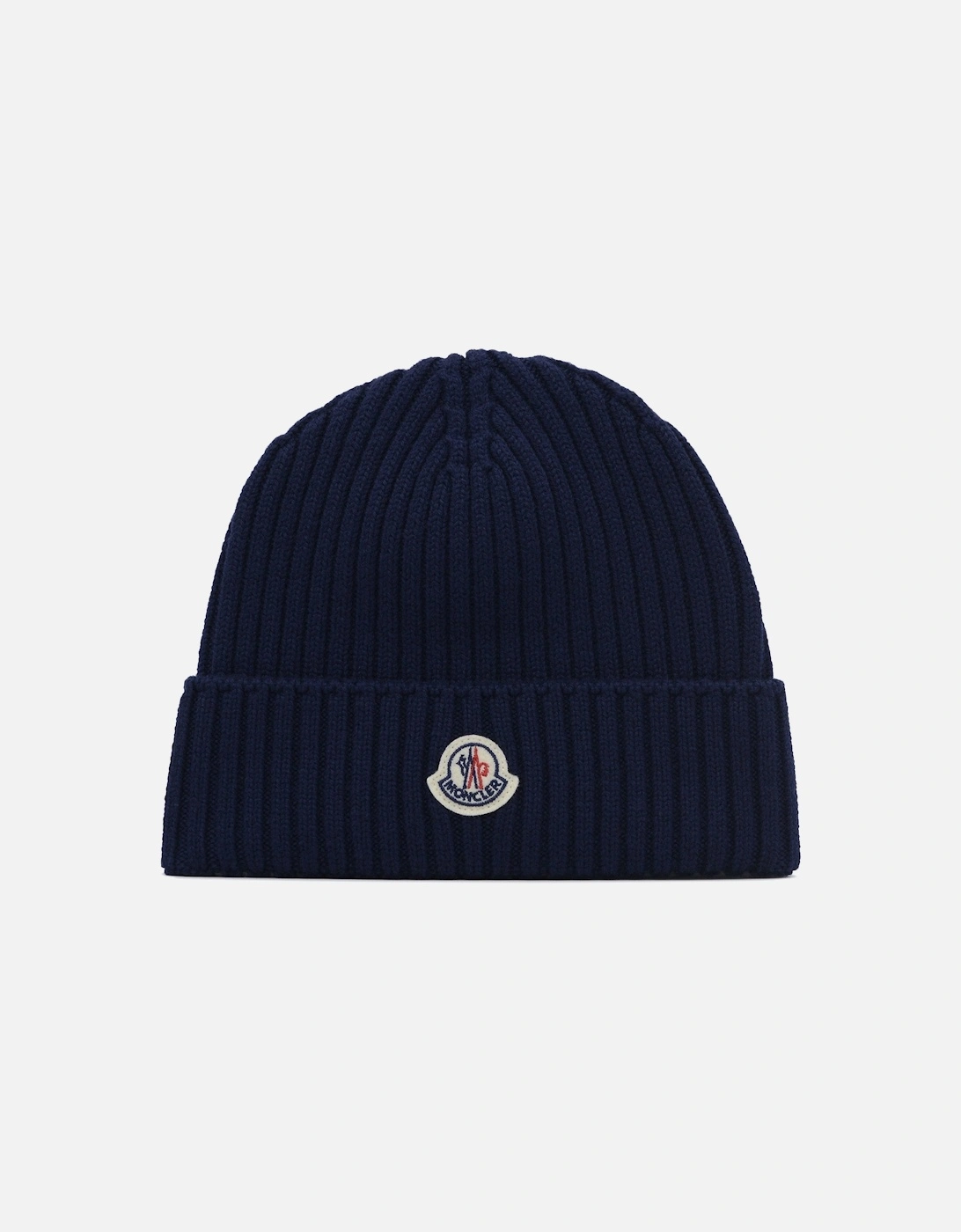 Kids Ribbed Beanie Hat Navy, 4 of 3