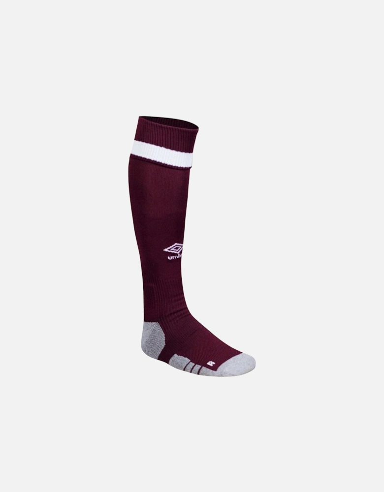 Mens 23/24 Heart Of Midlothian FC Home Socks