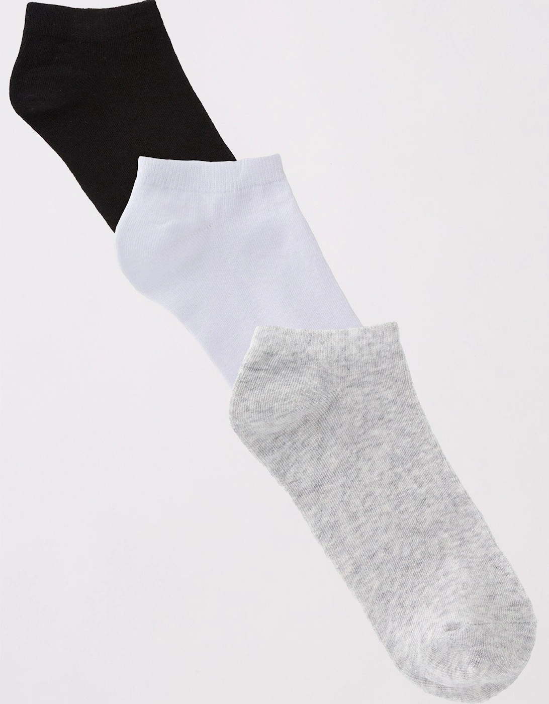 Trainer Liner Socks (3 Pack) - Mono, 5 of 4