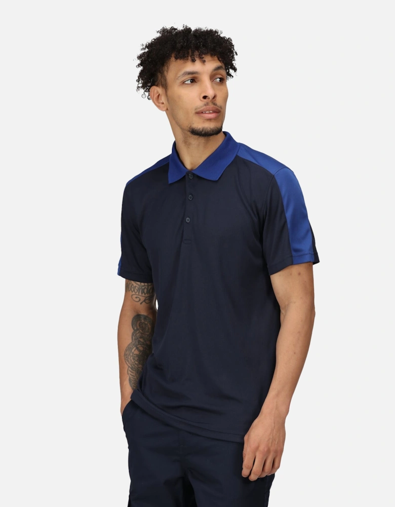 Contrast Coolweave Pique Polo Shirt