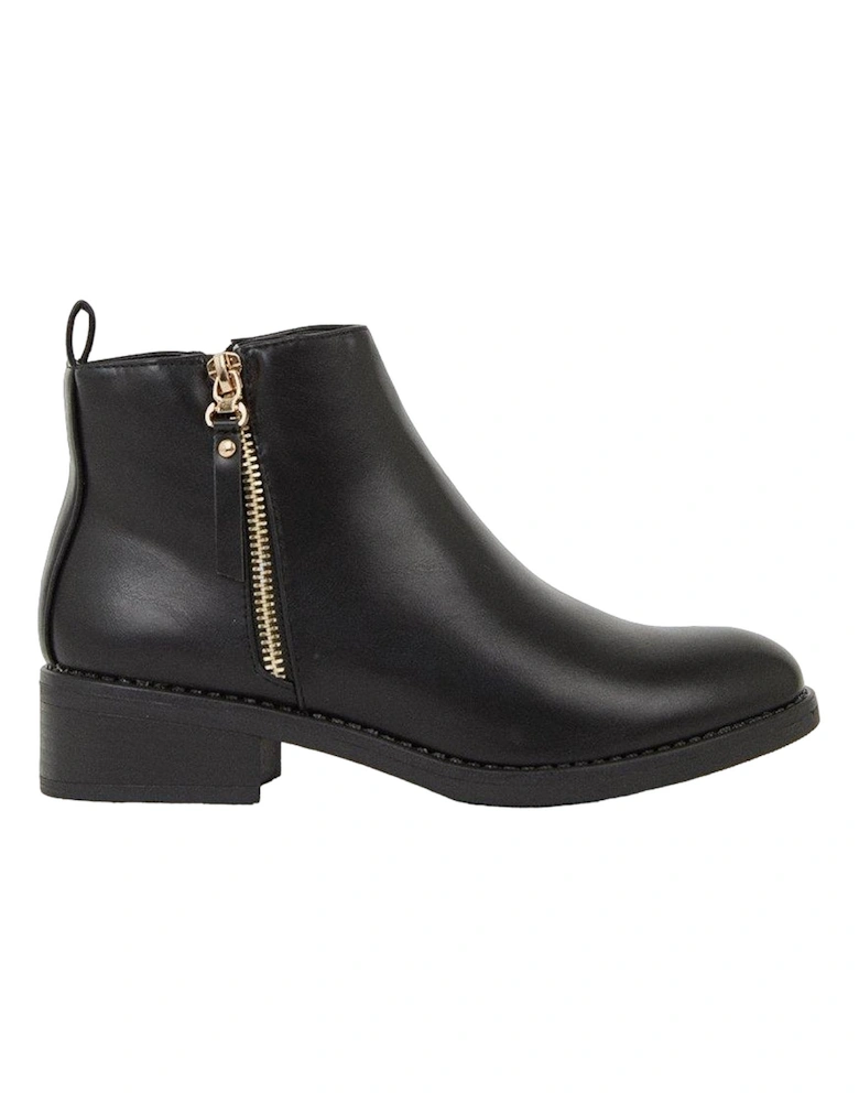Womens/Ladies Myla Side Zip Ankle Boots