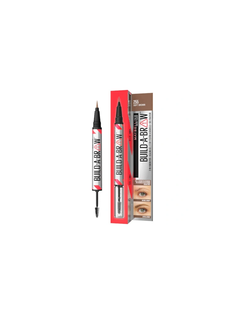 Build-A-Brow 2 Easy Steps Eye Brow Pencil and Gel - Soft Brown