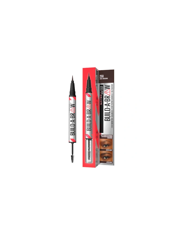Build-A-Brow 2 Easy Steps Eye Brow Pencil and Gel - Ash Brown