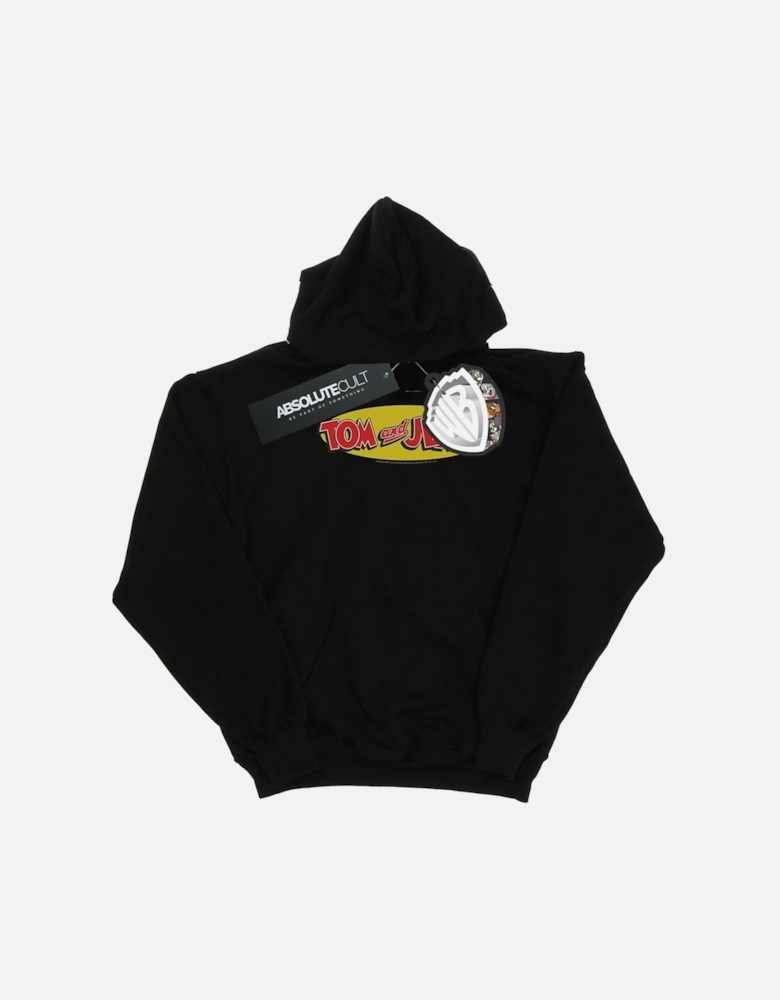 Tom And Jerry Girls Inline Logo Hoodie