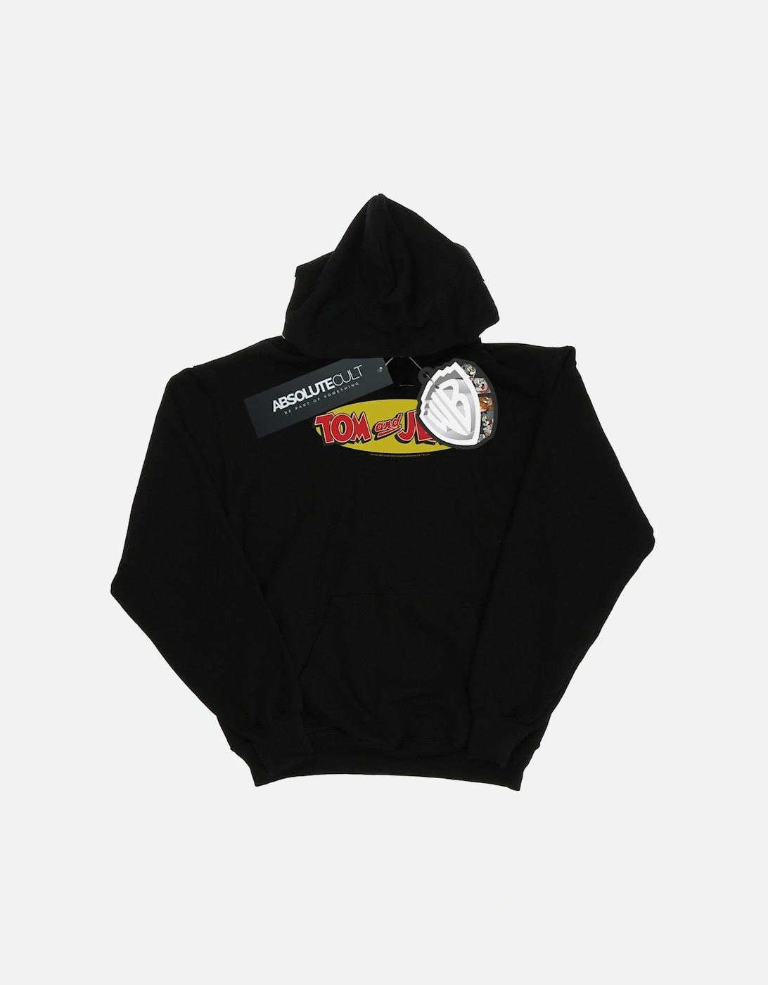 Tom And Jerry Girls Inline Logo Hoodie, 4 of 3