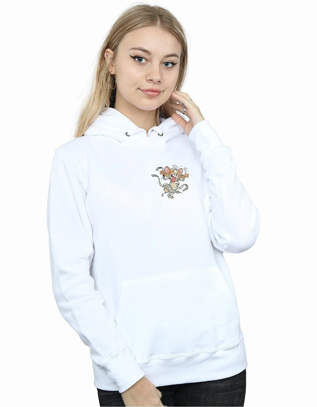 Tom And Jerry Womens/Ladies Frankenstein Jerry Hoodie