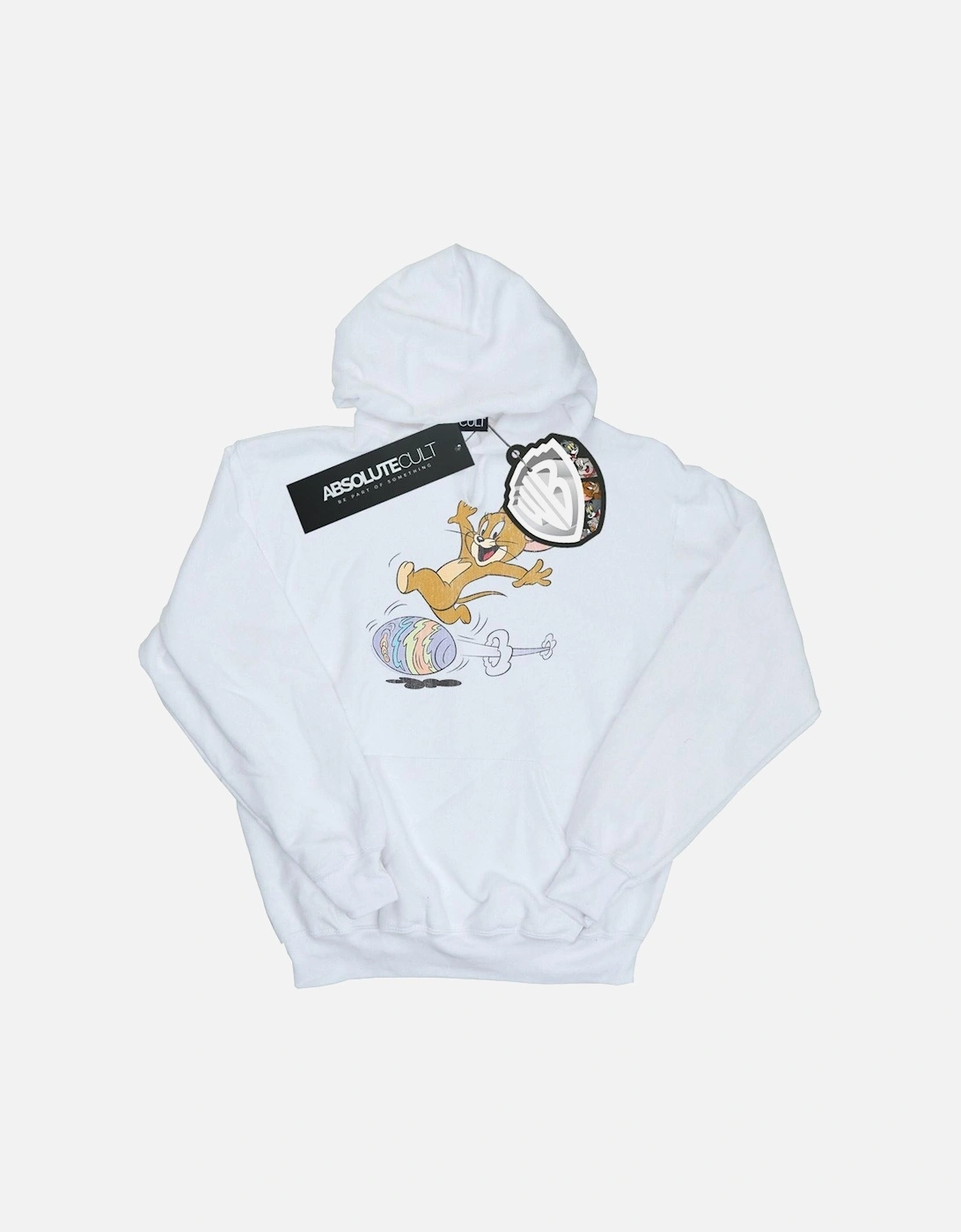 Tom And Jerry Mens Egg Run Hoodie, 4 of 3