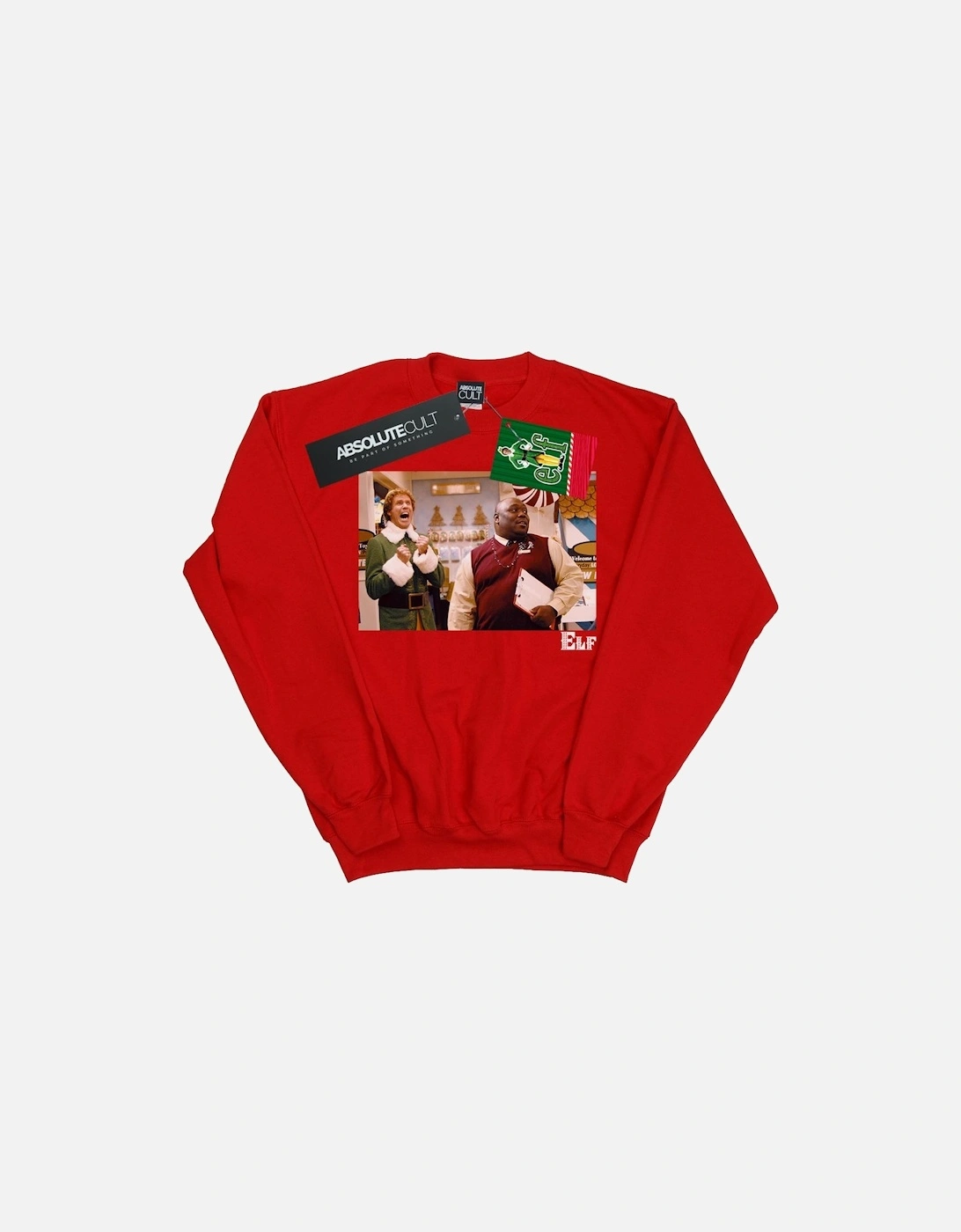 Mens Christmas Store Cheer Sweatshirt, 4 of 3