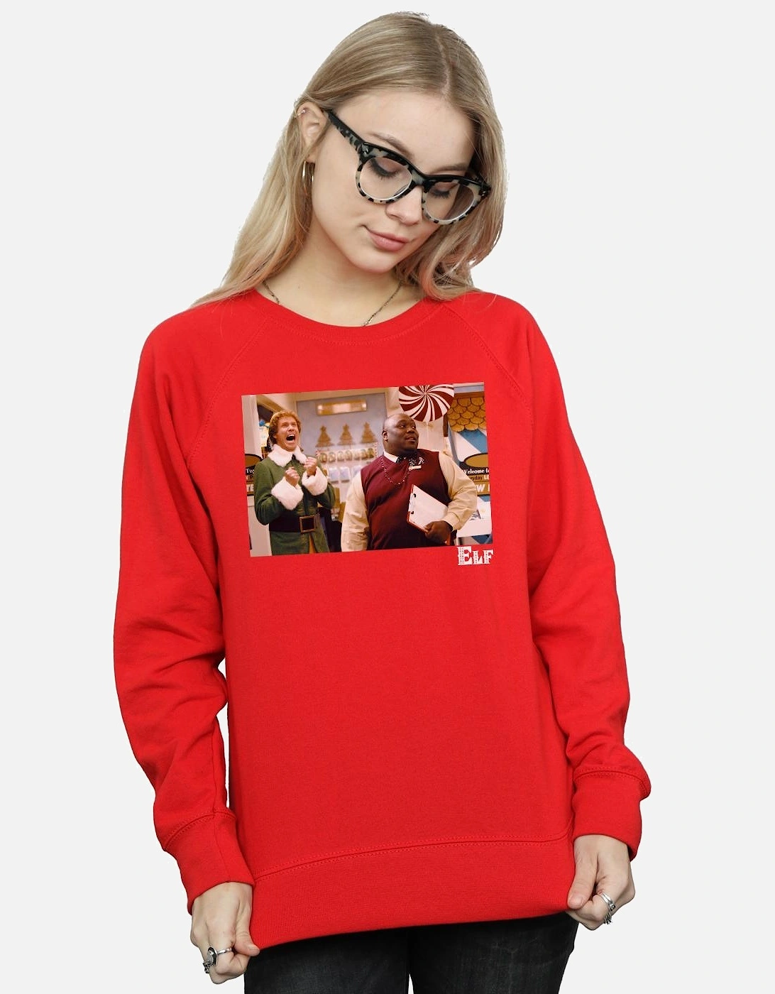 Womens/Ladies Christmas Store Cheer Sweatshirt