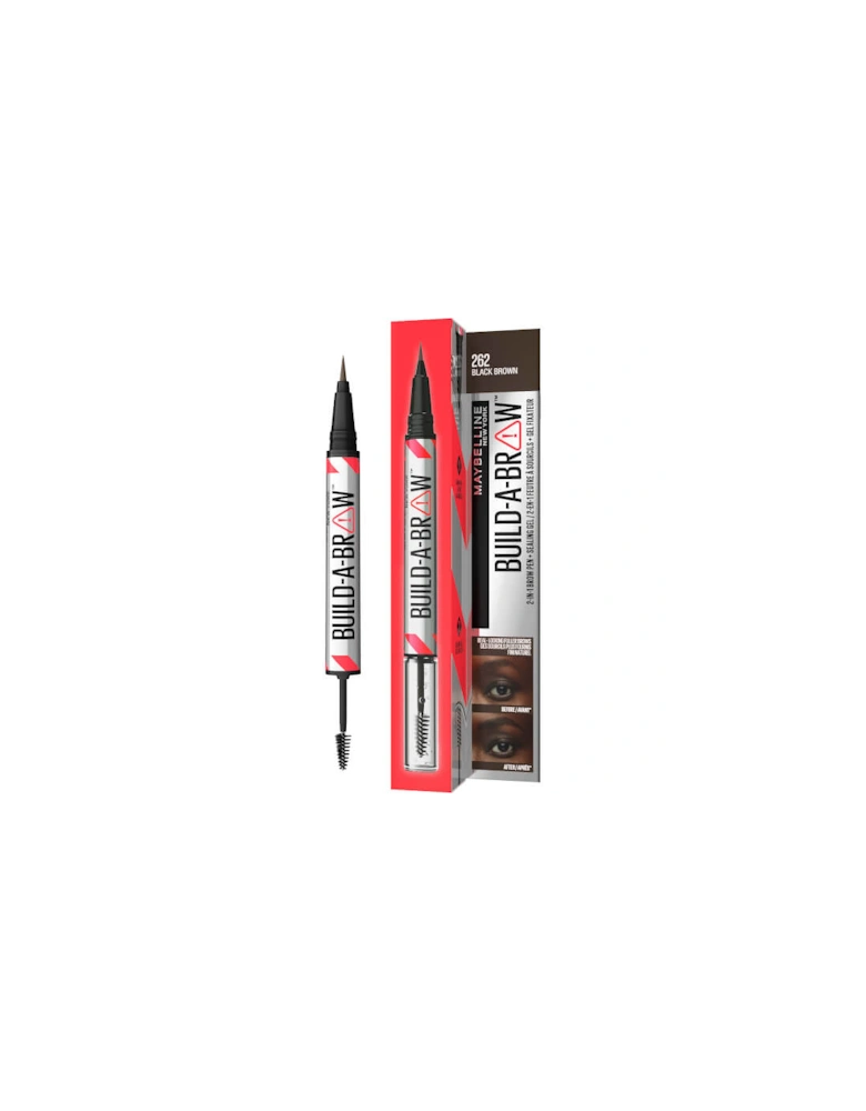 Build-A-Brow 2 Easy Steps Eye Brow Pencil and Gel - Black Brown
