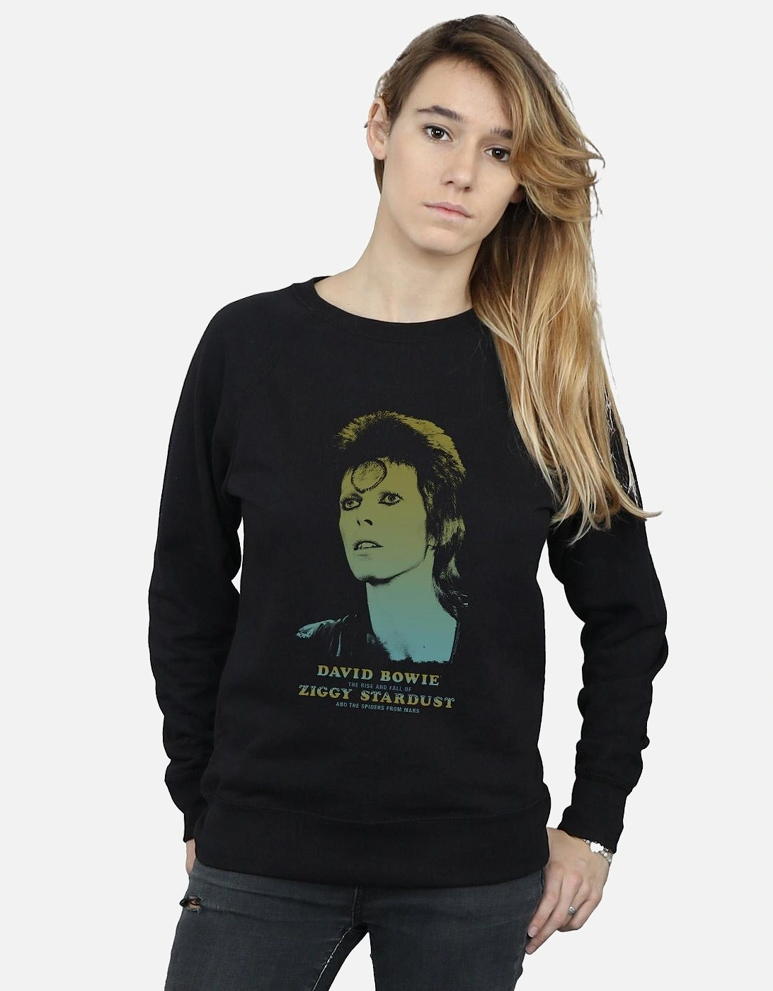Womens/Ladies Ziggy Gradient Sweatshirt