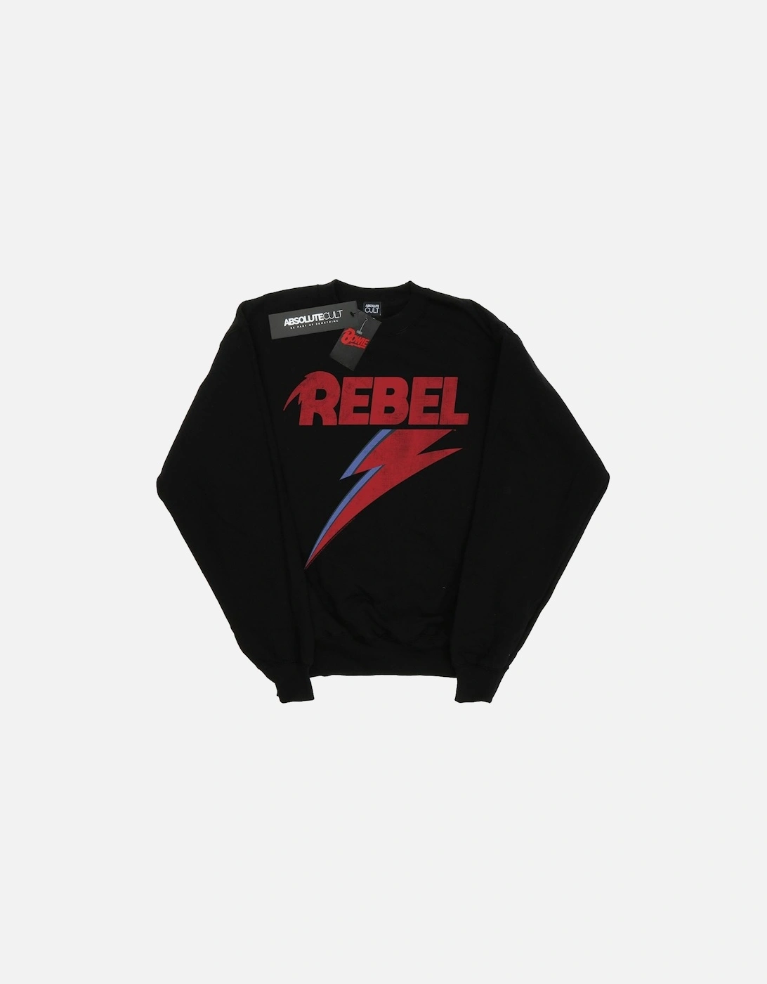 Mens Distressed Rebel Sweatshirt, 4 of 3