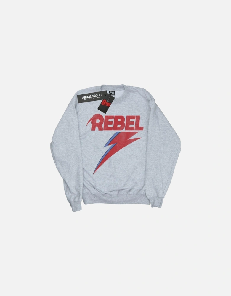 Womens/Ladies Distressed Rebel Sweatshirt