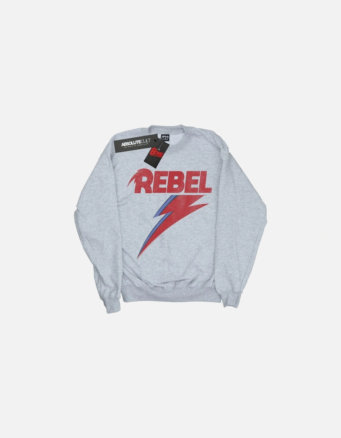 Mens Distressed Rebel Sweatshirt, 4 of 3