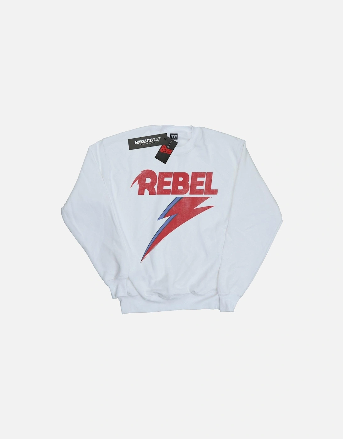Girls Distressed Rebel Sweatshirt, 4 of 3