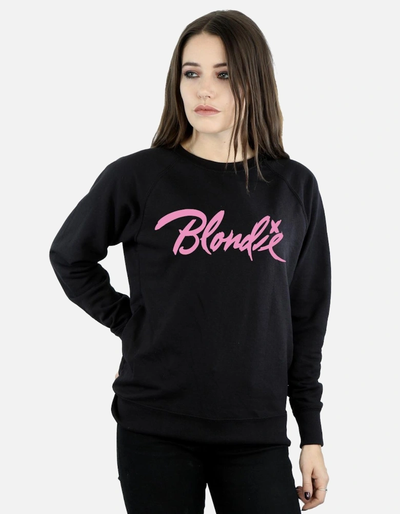 Womens/Ladies Classic Logo Sweatshirt