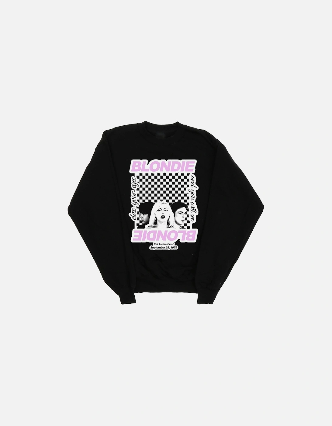 Mens Checked Eat To The Beat Sweatshirt, 4 of 3
