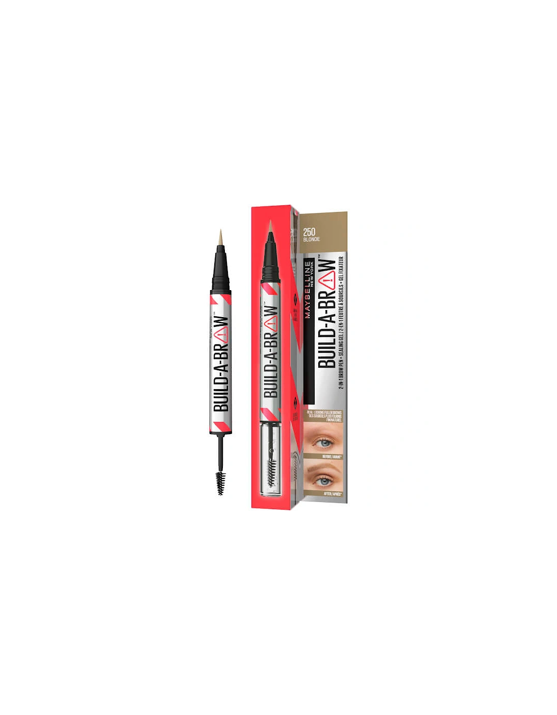 Build-A-Brow 2 Easy Steps Eye Brow Pencil and Gel - Blonde, 2 of 1