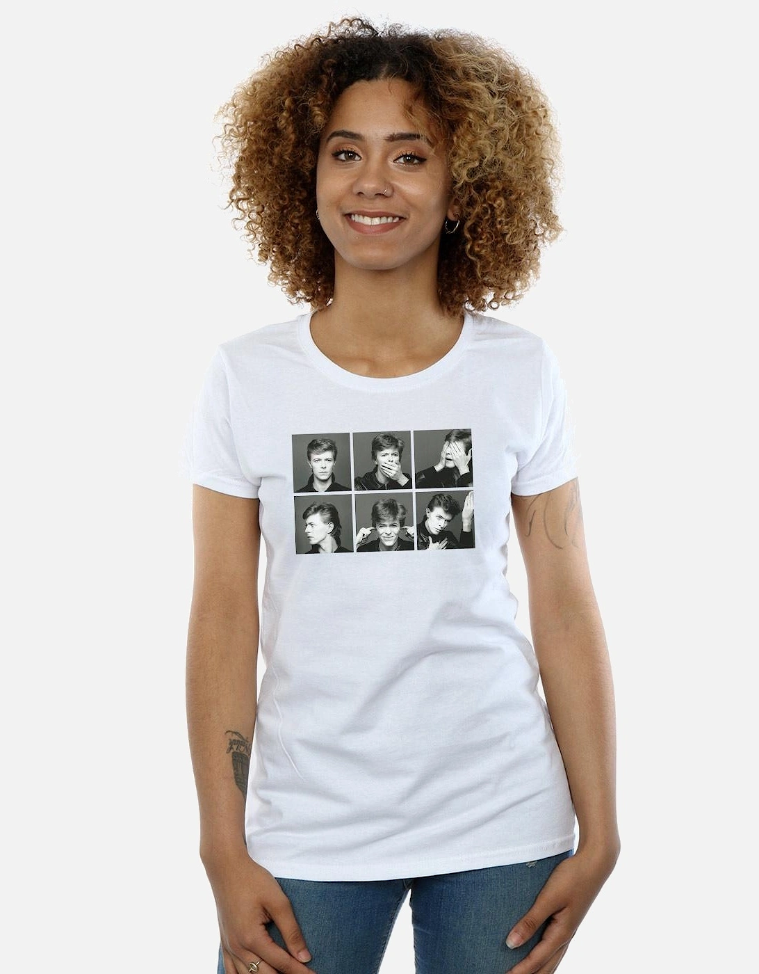 Womens/Ladies Photo Collage Cotton T-Shirt