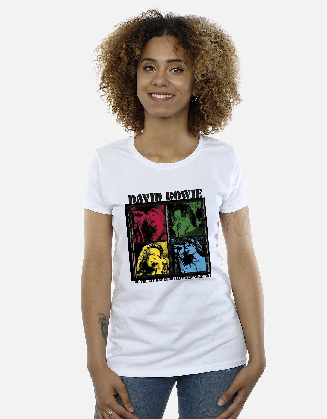 Womens/Ladies At The Kit Kat Club Pop Art Cotton T-Shirt