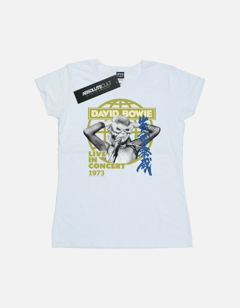 Womens/Ladies Live In Concert Cotton T-Shirt