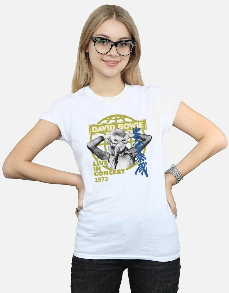 Womens/Ladies Live In Concert Cotton T-Shirt