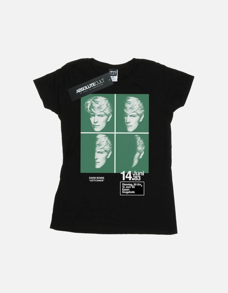 Womens/Ladies 1983 Concert Poster Cotton T-Shirt