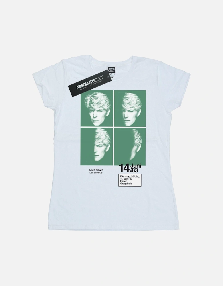 Womens/Ladies 1983 Concert Poster Cotton T-Shirt