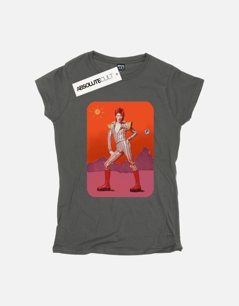 Womens/Ladies On Mars Cotton T-Shirt