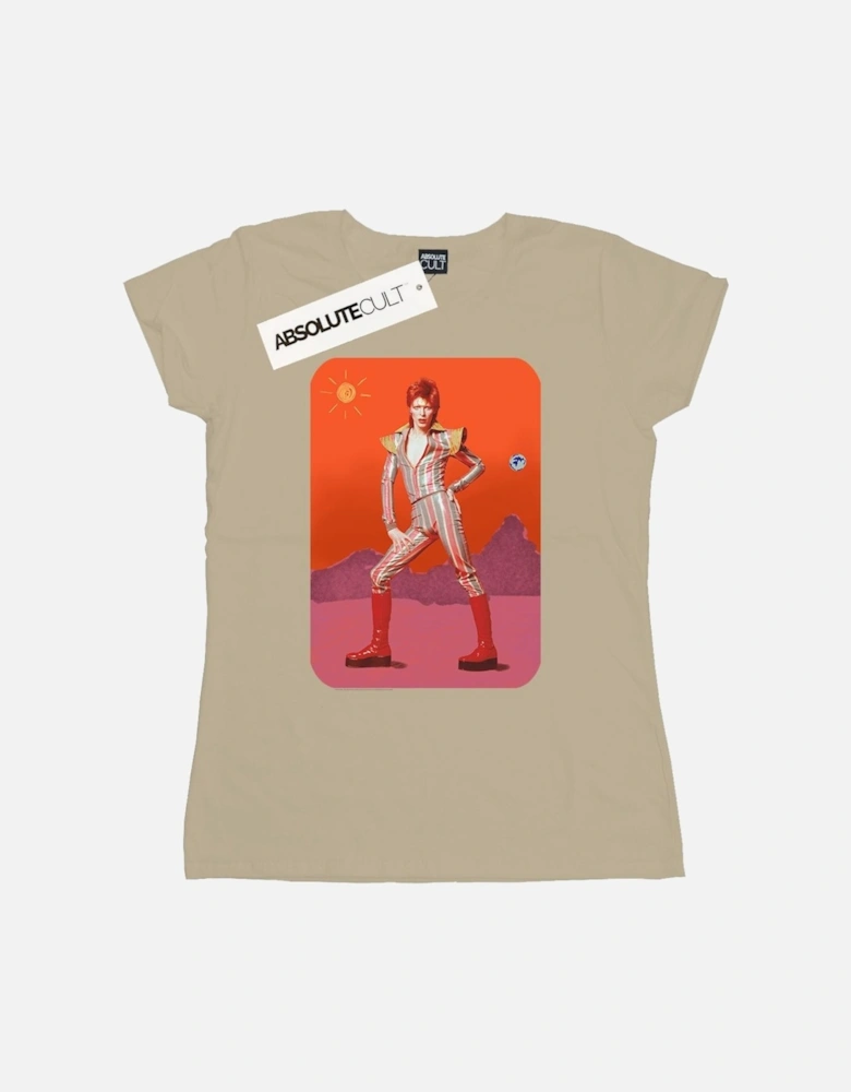 Womens/Ladies On Mars Cotton T-Shirt