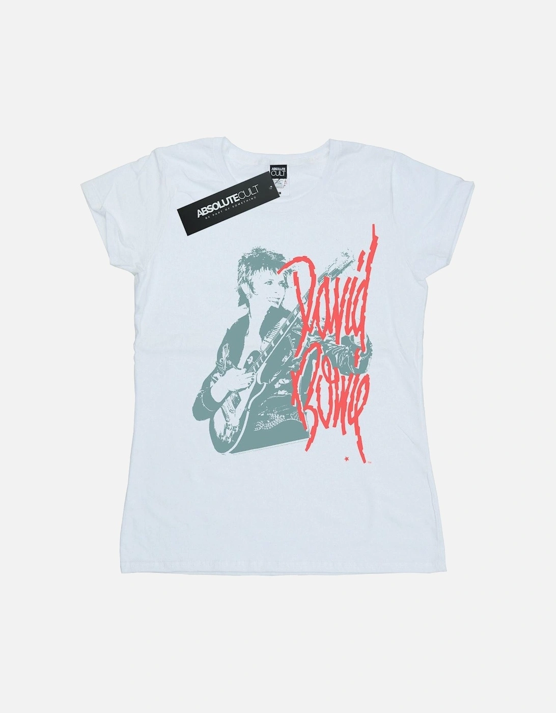 Womens/Ladies Mono Guitar Cotton T-Shirt, 4 of 3