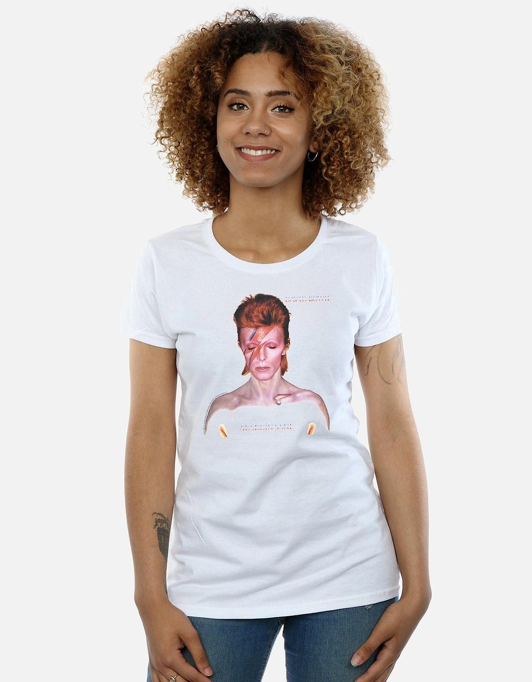 Womens/Ladies Aladdin Sane Version Cotton T-Shirt
