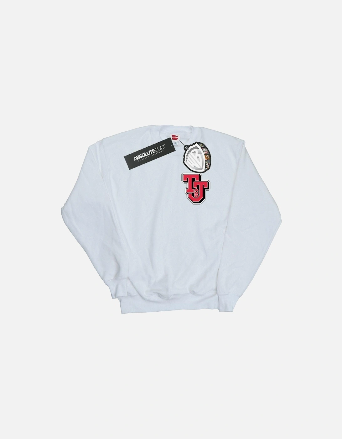 Tom And Jerry Womens/Ladies Collegiate Logo Sweatshirt, 6 of 5