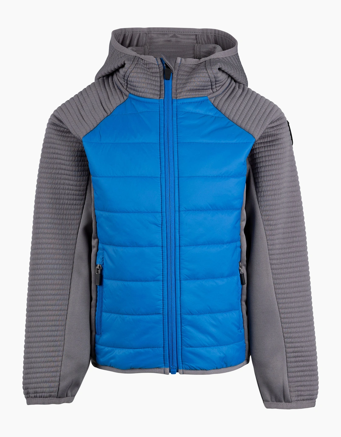 Trespass Unisex Blue/Multi Childrens/ Roadie Hybrid Jacket - Size: 11 Years/12 Years Kids