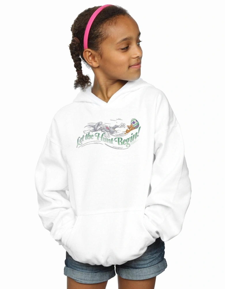 Tom And Jerry Girls Let The Hunt Begin Hoodie