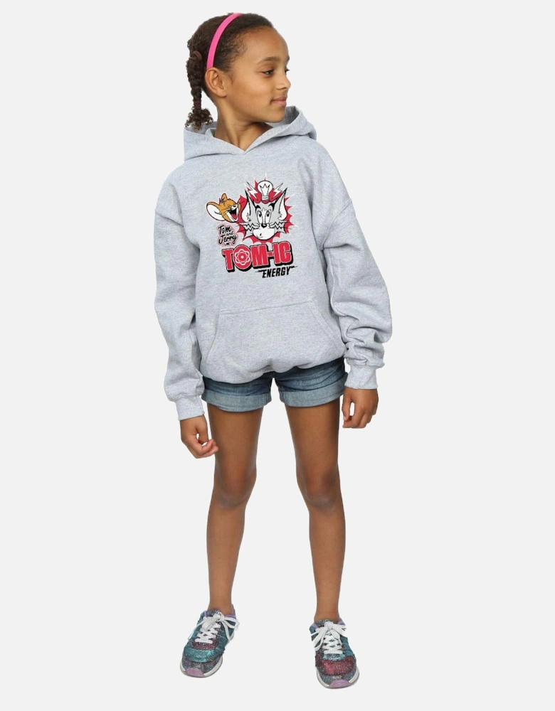 Tom And Jerry Girls Tomic Energy Hoodie