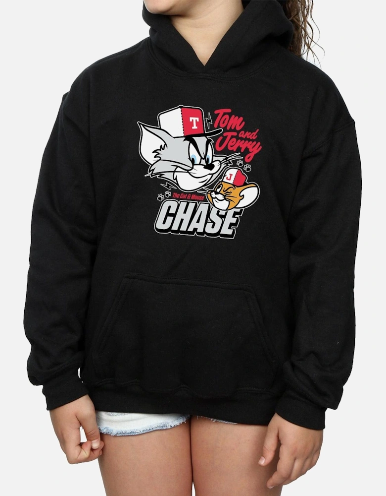 Tom And Jerry Girls Cat & Mouse Chase Hoodie